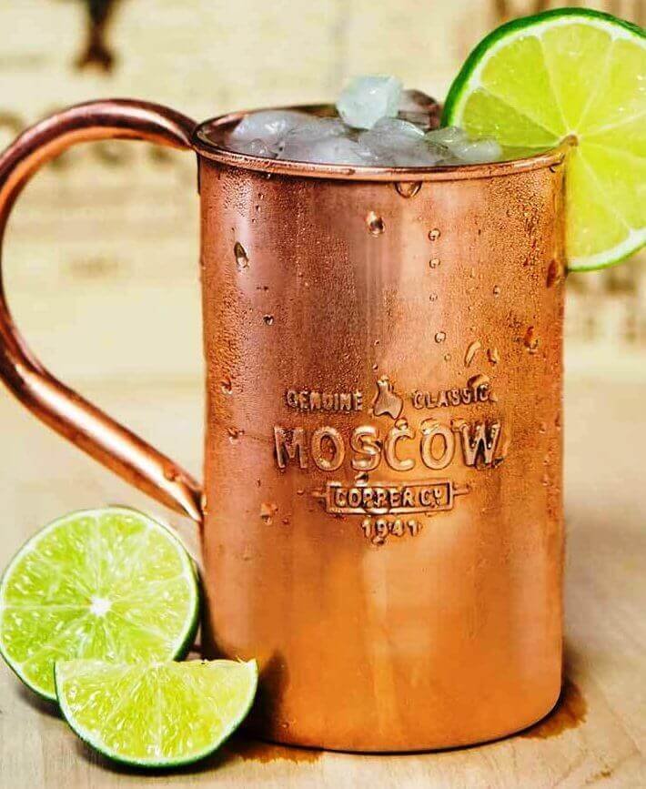 ZENCEFİLLİ VOTKA KOKTEYL NAMIDİĞER MOSCOW MULE