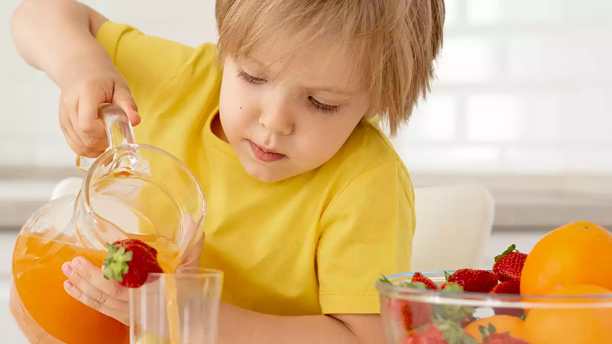 Bebekler İçin Meyve Suyu Tarifi