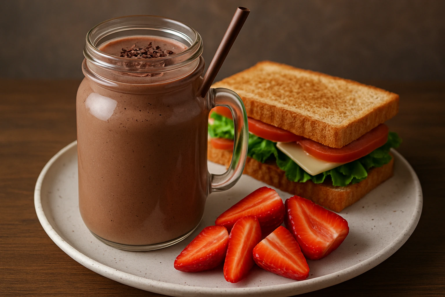 Çikolatalı Smoothie Yanında Ne Yenir?